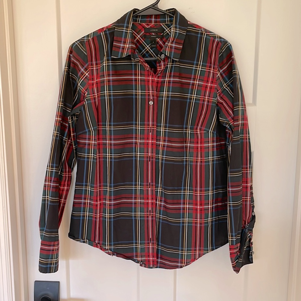 J Crew Plaid Shirt